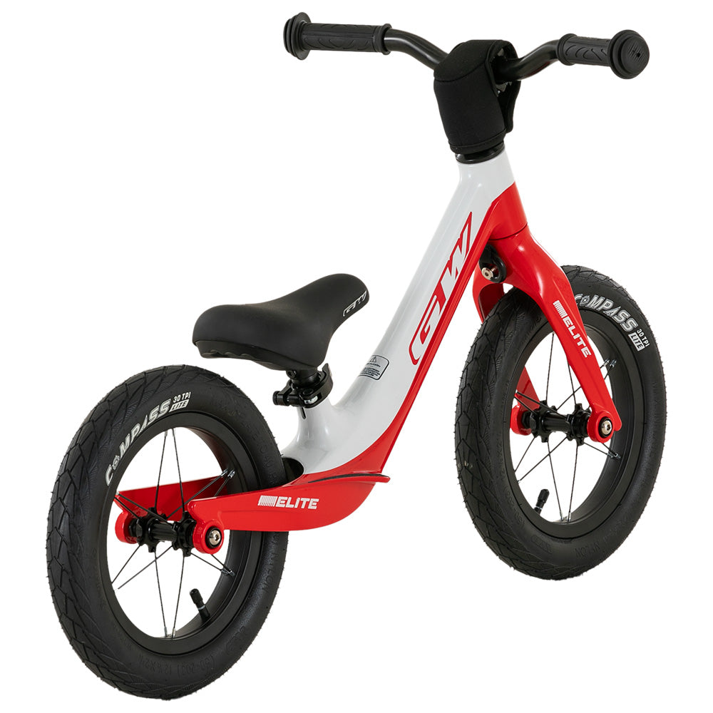 Bicicleta Niño Equilibrio Rin 12 Gw Elite Blanco Rojo magnesio